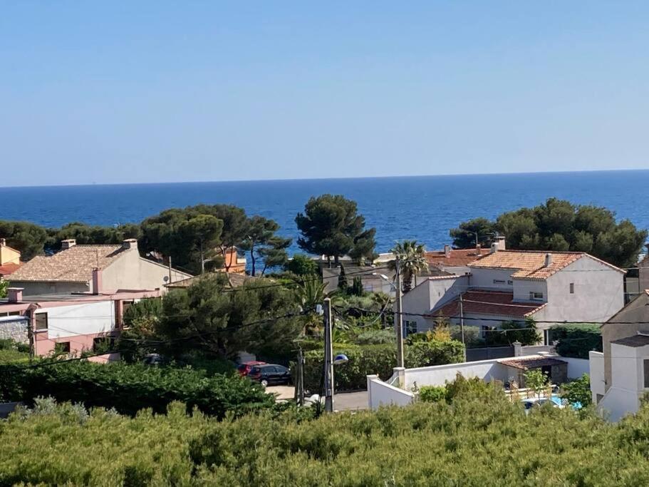 Appartement 2 Chambres Terrasse Vue Mer Carry-le-Rouet Exterior foto